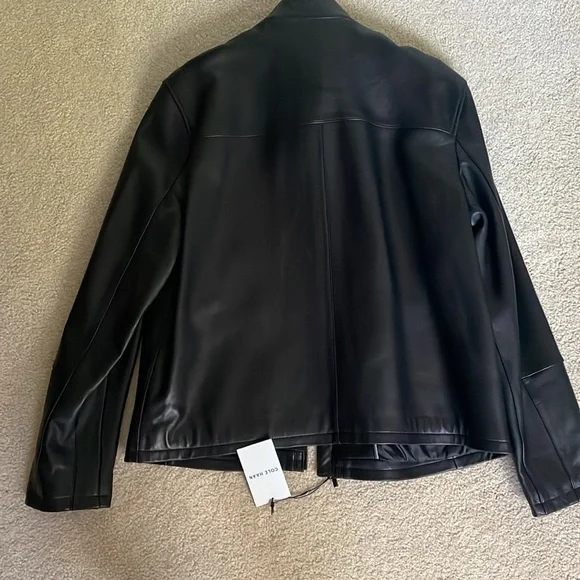 Cole Haan brand new lamb skin jacket